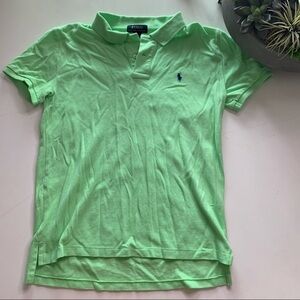 Polo Ralph Lauren Mint Green Short Sleeve Shirt Large kids top